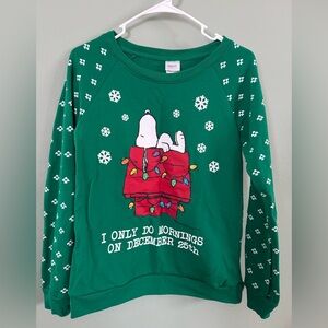 Camisa de Navidad de diseño de Snoopy.